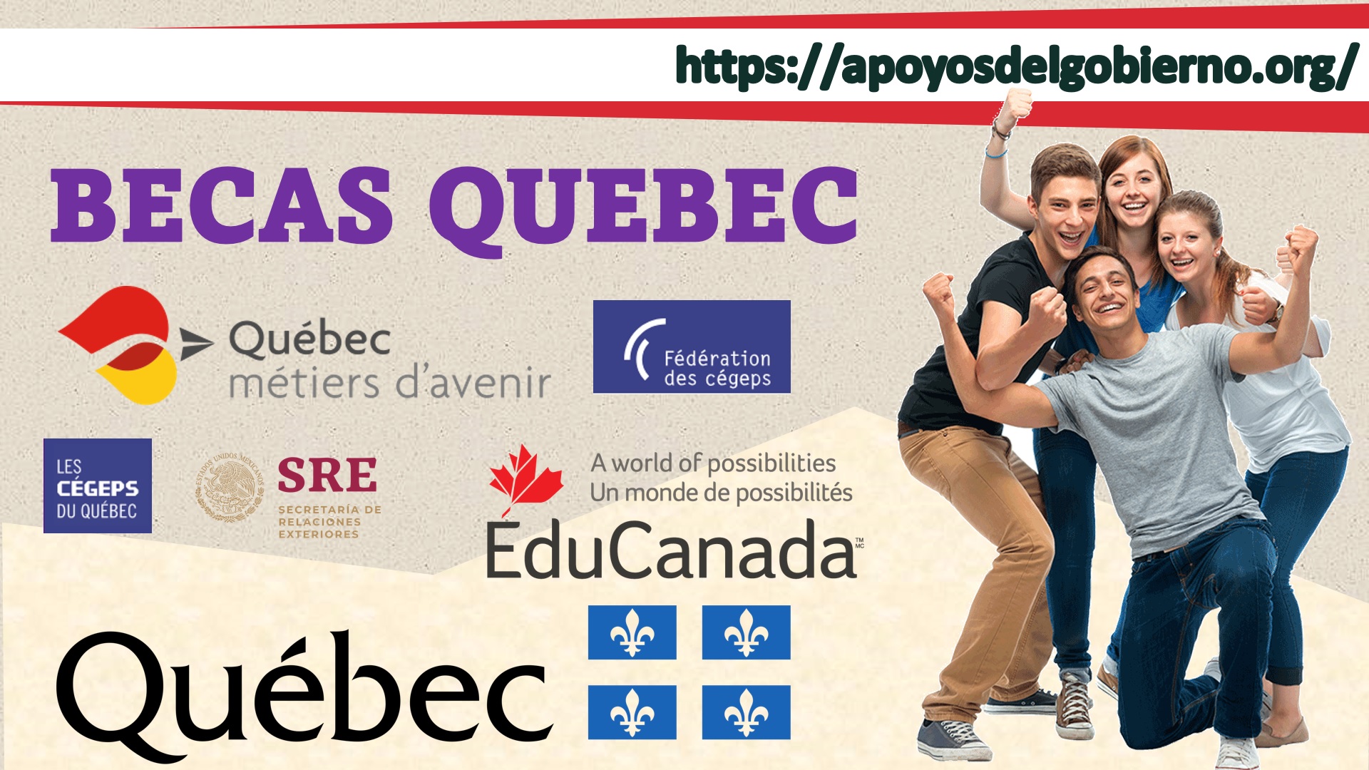 Becas Quebec Noviembre