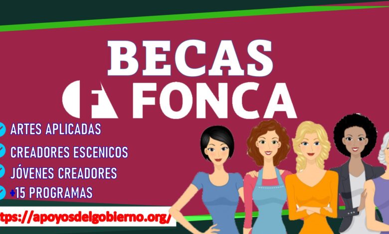 Becas FONCA 2023 2024