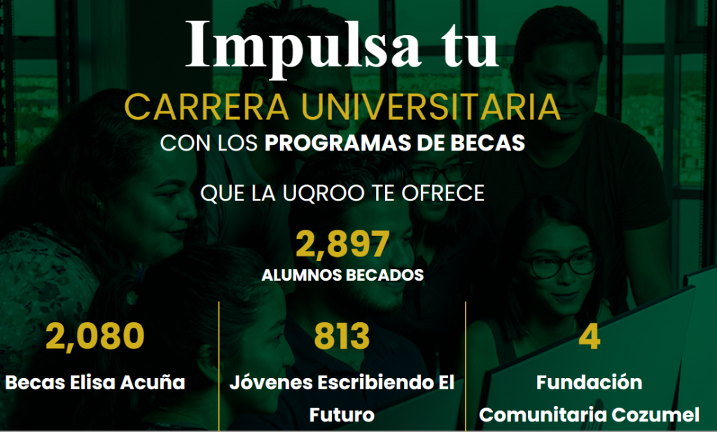 Becas UQROO - Universidad Autónoma del Estado de Quintana Roo