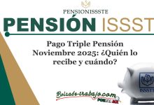Pago Triple Pensión Noviembre 2025: ¿Quién lo recibe y cuándo?
