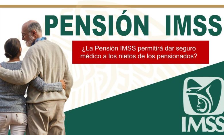 ¿La Pensión IMSS permitirá dar seguro médico a los nietos de los pensionados?