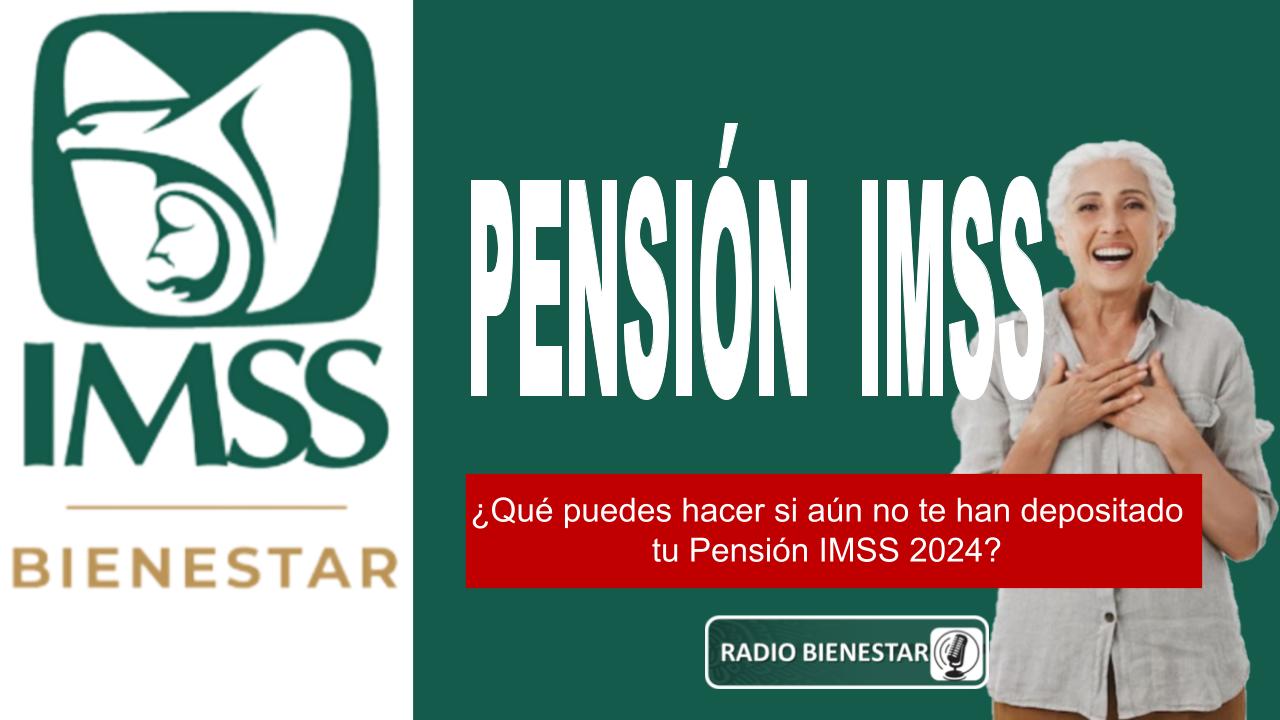 ¿Qué Puedes Hacer Si Aún No Te Han Depositado Tu Pensión IMSS 2024? 🥇 ...