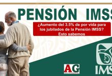 ¿Aumento del 3.5% de por vida para los jubilados de la Pensión IMSS? Esto sabemos