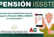 ¿Conoces las prestaciones que te otorgará la Pensión IMSS e ISSSTE en noviembre?