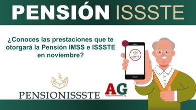 ¿Conoces las prestaciones que te otorgará la Pensión IMSS e ISSSTE en noviembre?