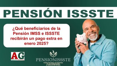 ¿Qué beneficiarios de la Pensión IMSS e ISSSTE recibirán un pago extra en enero 2025?