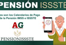 Estos son los Calendarios de Pago de la Pensión IMSS e ISSSTE