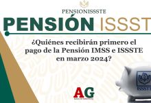 ¿Quiénes recibirán primero el pago de la Pensión IMSS e ISSSTE en marzo 2024?