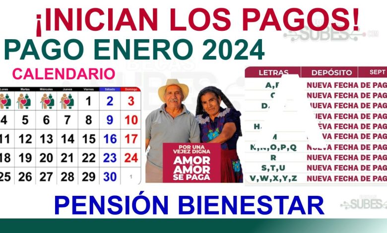 Inician los Pagos 2024