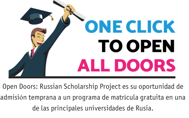 Becas Rusia Open Doors: Russian Scholarship Project
