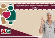 ▷ Tarjeta Mujeres Bienestar 60-64: Fecha Límite 10 Nov » 2025 ApoyosdelGobierno.org 🥇 Tarjeta Mujeres Bienestar 60-64: Fecha Límite 10 Nov