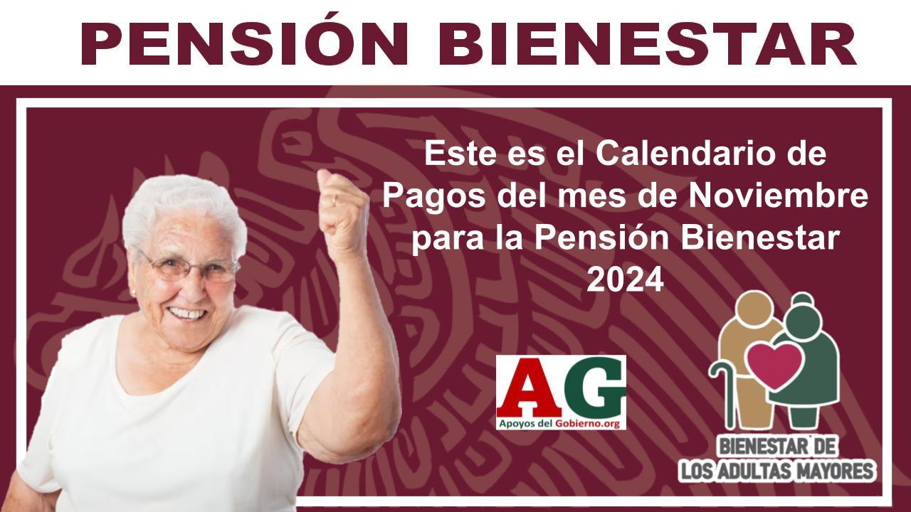Este Es El Calendario De Pagos Del Mes De Noviembre Para La Pensión ...