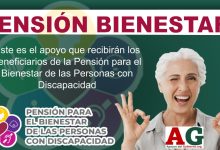 Este es el apoyo que recibirán los beneficiarios de la Pensión para el Bienestar de las Personas con Discapacidad