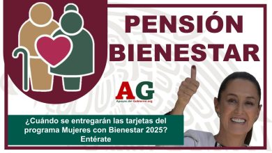 ¿Cuándo se entregarán las tarjetas del programa Mujeres con Bienestar 2025? Entérate