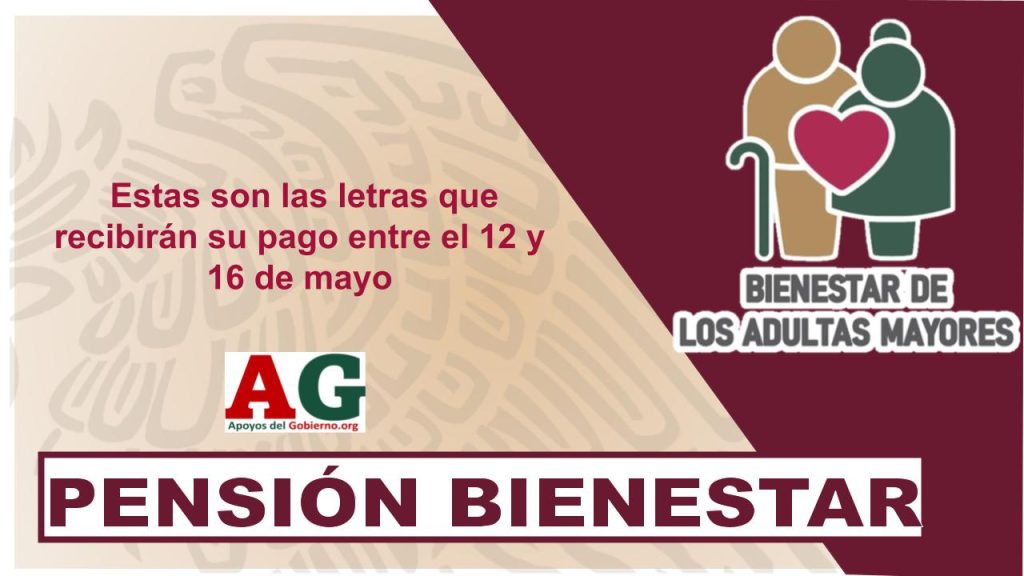 Estas son las letras que recibirán su pago entre el 12 y 16 de mayo