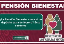 ¿La Pensión Bienestar anunció un depósito extra en febrero? Esto sabemos