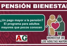 ¿Un pago mayor a la pensión? El programa para adultos mayores que pocos conocen