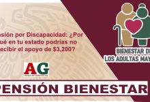 Pensión por Discapacidad: ¿Por qué en tu estado podrías no recibir el apoyo de $3,200?