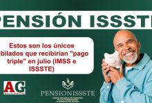 Estos son los únicos jubilados que recibirían "pago triple" en julio (IMSS e ISSSTE)