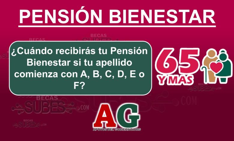 Pension bienestar letra en septiembre