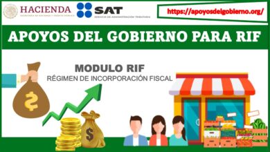 Apoyos del Gobierno para RIF