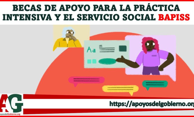 Becas de Apoyo para la Práctica Intensiva y el Servicio Social BAPISS 2021-2022