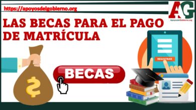 Las Becas para el pago de matrícula 2021-2022