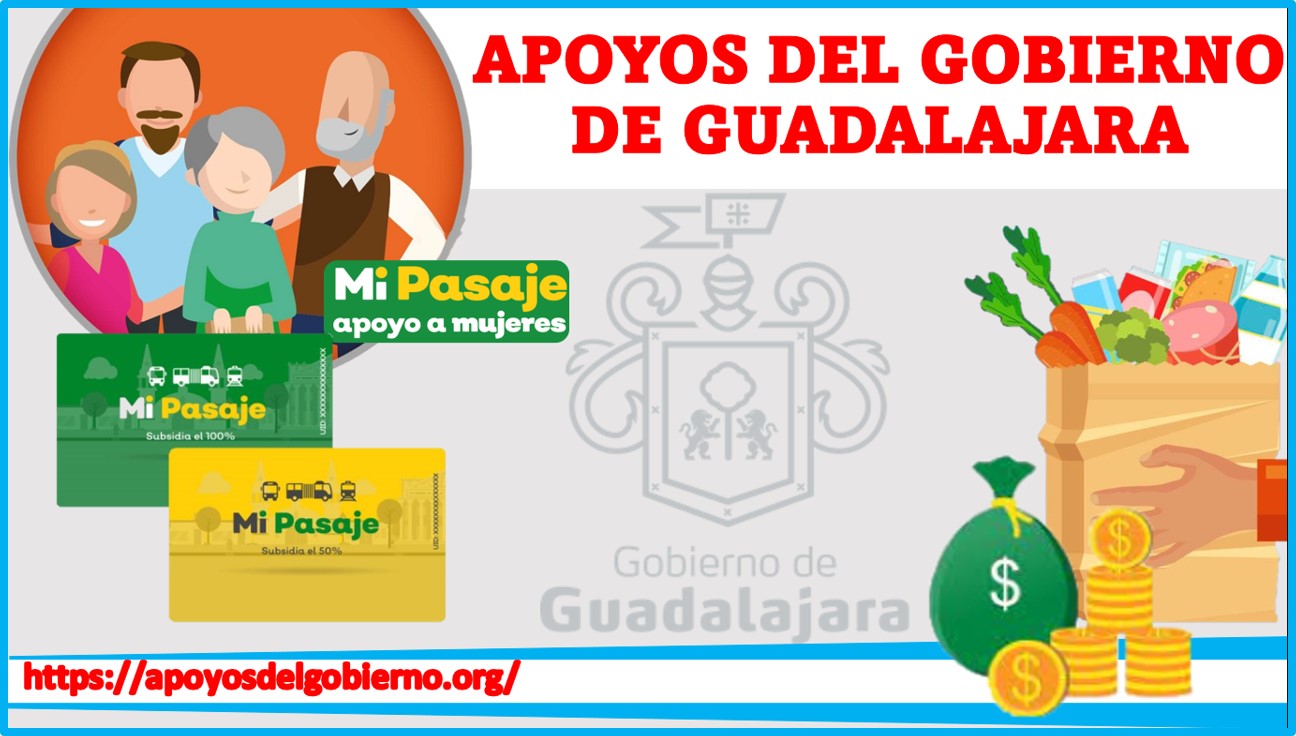 Apoyos del gobierno de Guadalajara