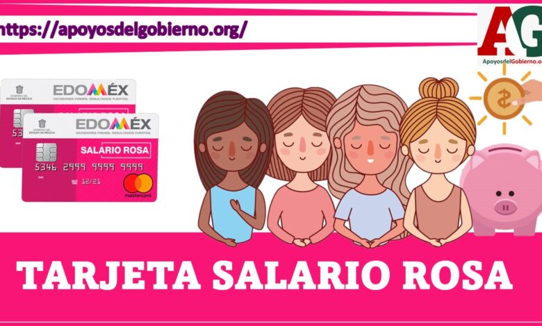 Tarjeta Salario Rosa 2021-2022