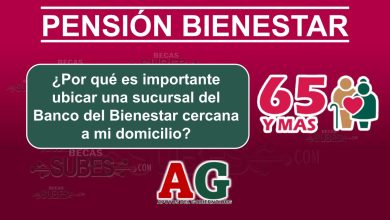 Por que es importante ubicar una sucursal del Banco del Bienestar cercana a mi domicilio